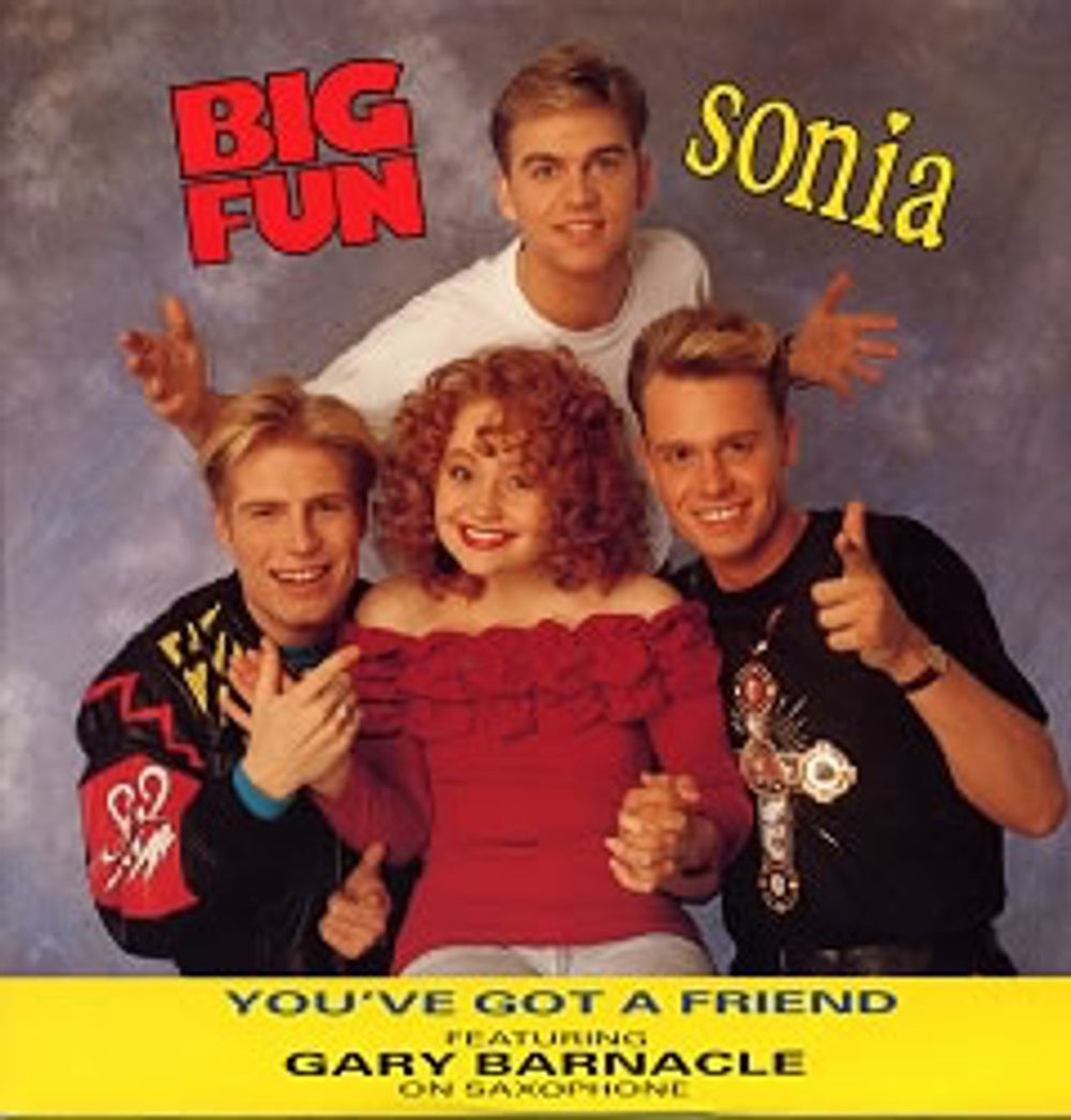 Big Fun You've Got A Friend UK 12" vinyl single (12 inch record / Maxi-single) CHILDT90