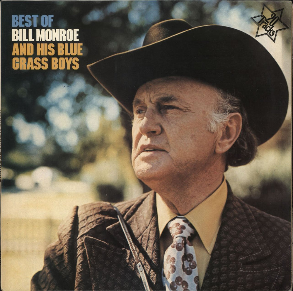 Bill Monroe Best Of Bill Monroe And His Blue Grass Boys UK vinyl LP album (LP record) MCF2696