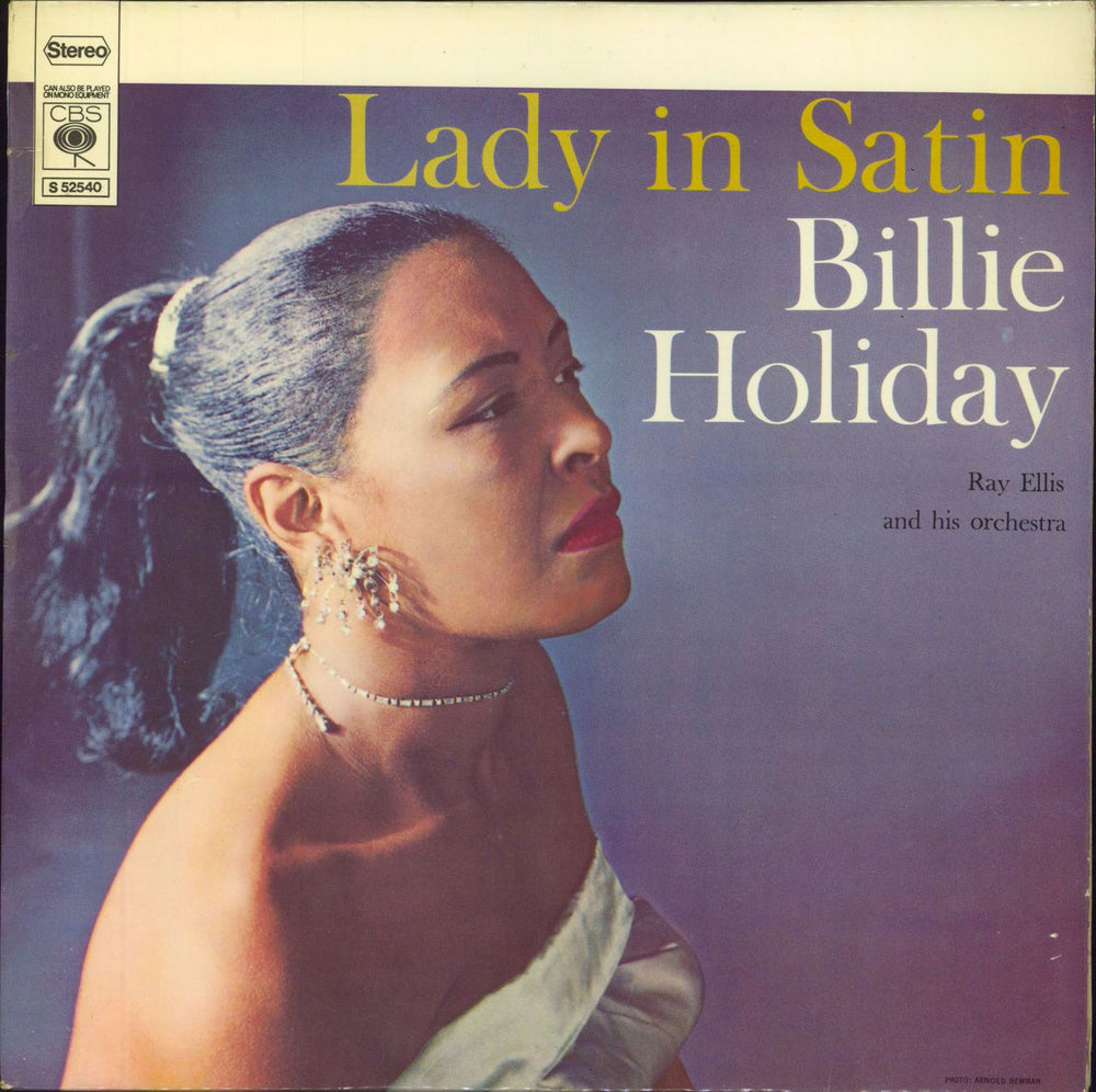 Billie Holiday Lady In Satin - EX Dutch vinyl LP album (LP record) S52540