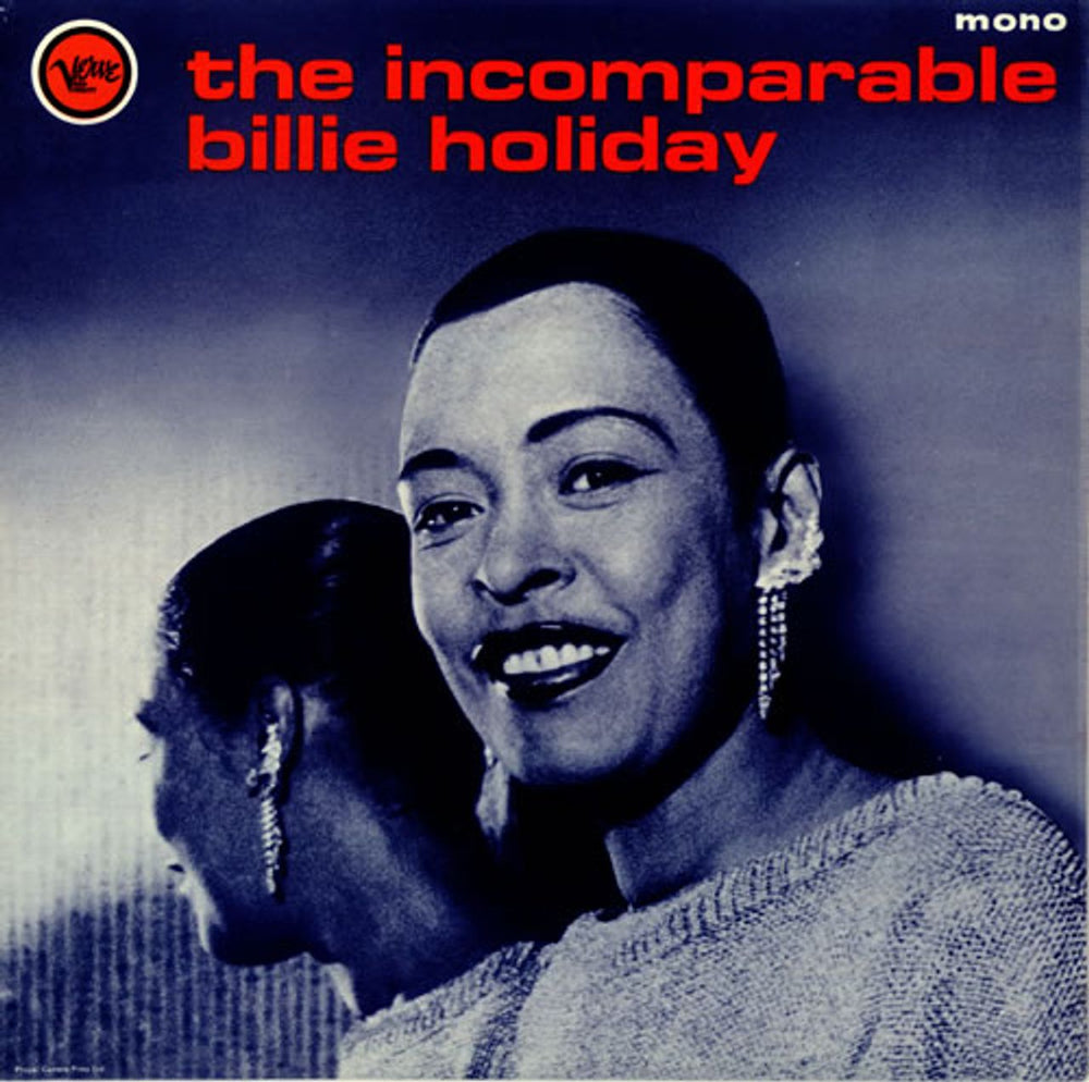 Billie Holiday The Incomparable Billie Holiday UK vinyl LP album (LP record) VLP9096