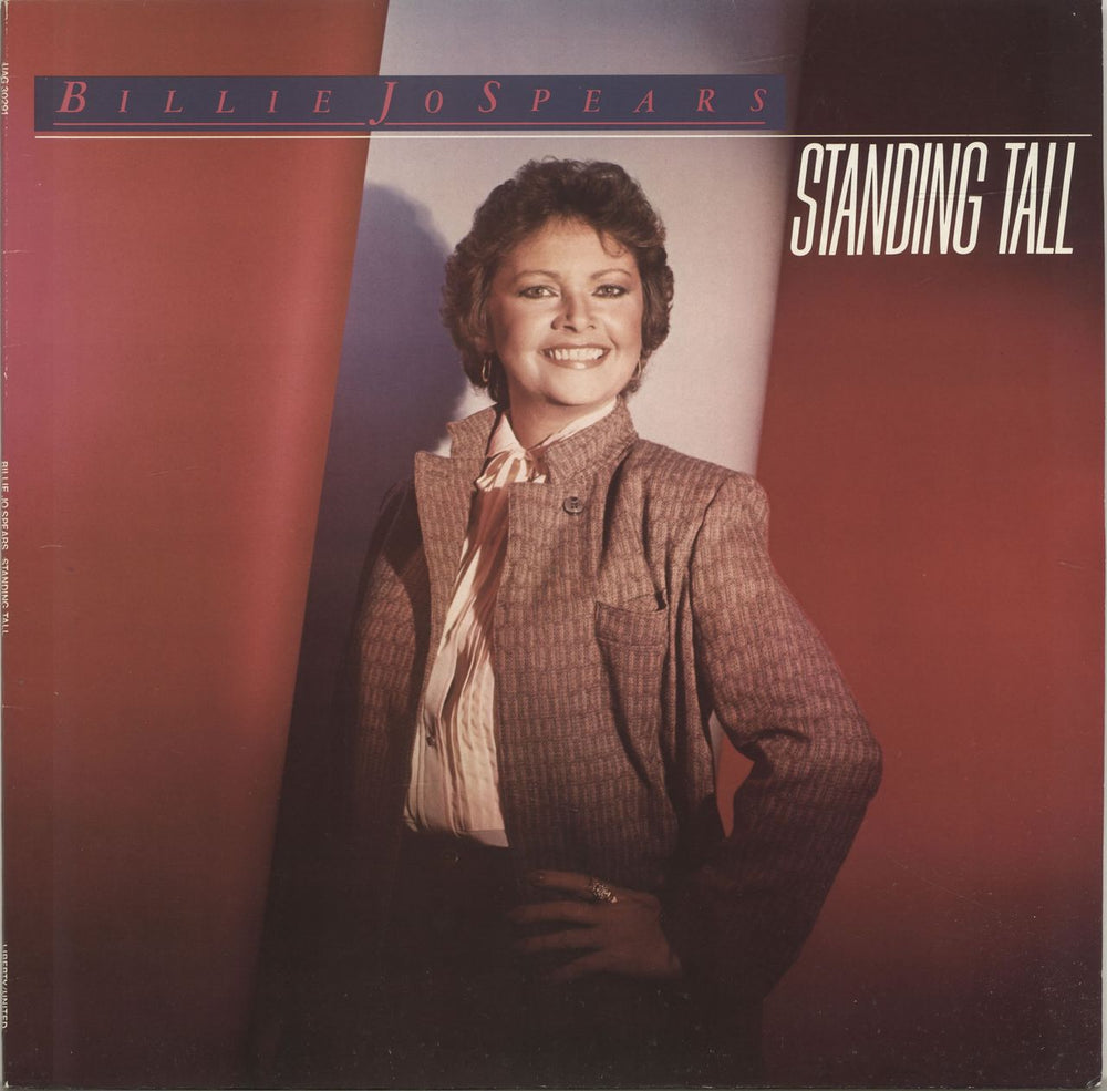 Billie Jo Spears Standing Tall UK vinyl LP album (LP record) UAG30291