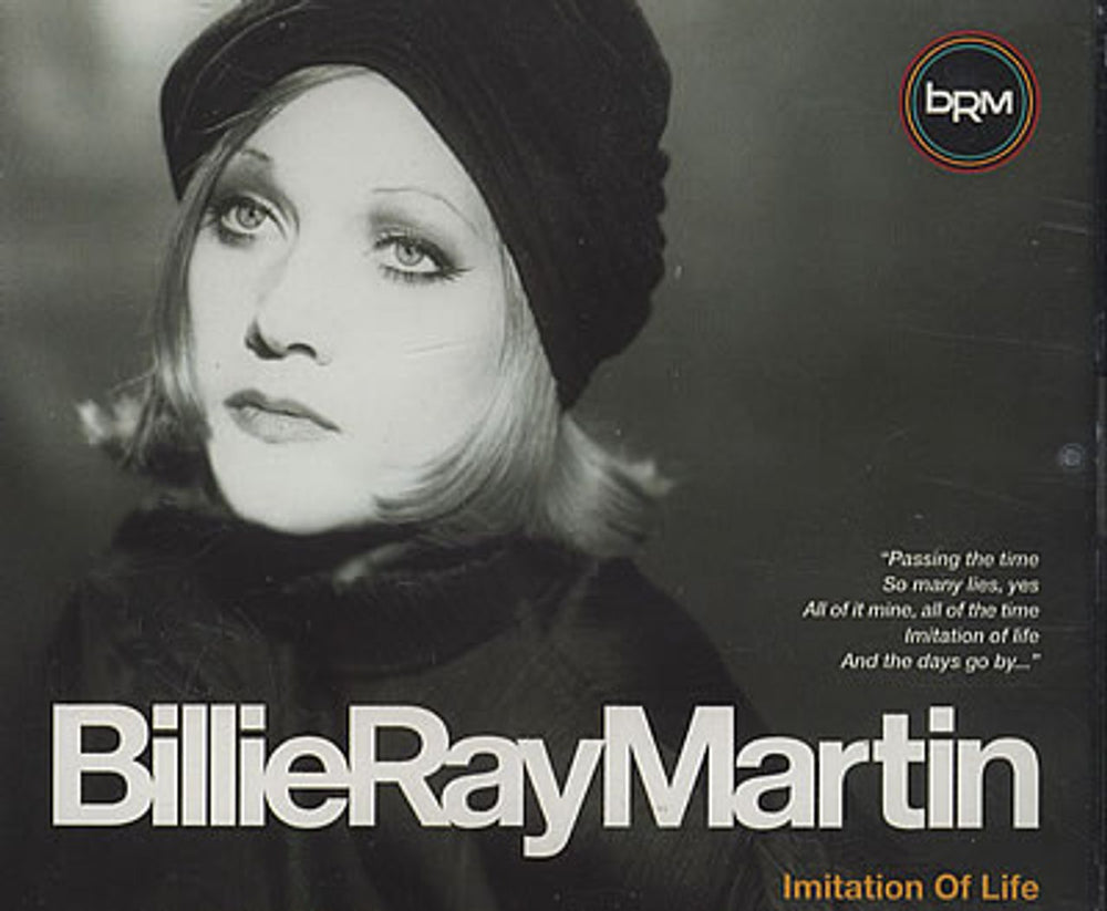 Billie Ray Martin Imitation Of Life UK CD single (CD5 / 5") MAG1040CD