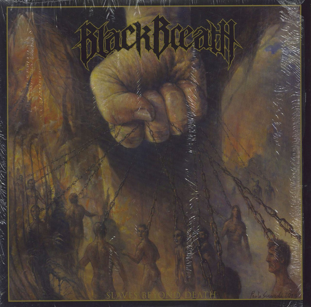 Black Breath Slaves Beyond Death - Shrink US 12" vinyl single (12 inch record / Maxi-single) LORD208