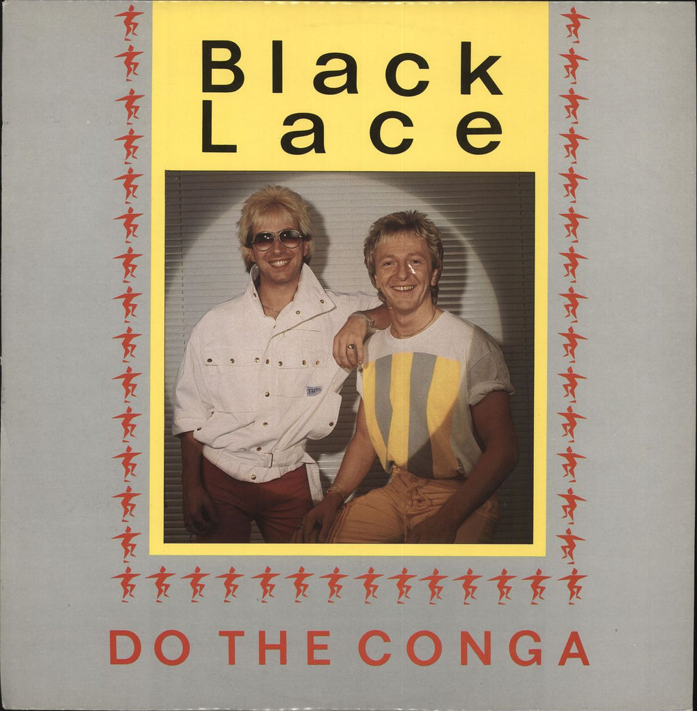 Black Lace (UK) Do The Conga UK 12" vinyl single (12 inch record / Maxi-single) FLA108T