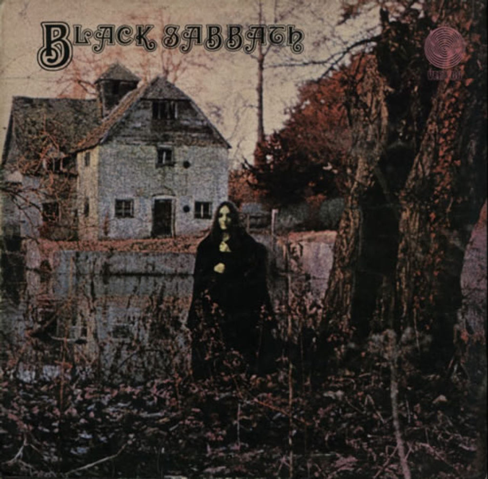 Black Sabbath Black Sabbath - 3rd - VG UK vinyl LP album (LP record) VO6