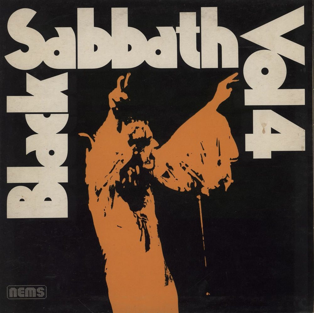 Black Sabbath Vol. 4 + Integral Booklet - EX UK vinyl LP album (LP record) NEL6005