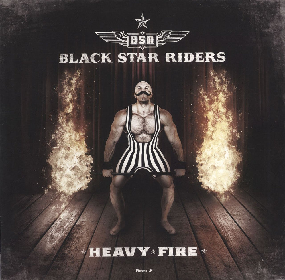 Black Star Riders Heavy Fire - Sealed UK picture disc LP (vinyl picture disc album) 2736138844