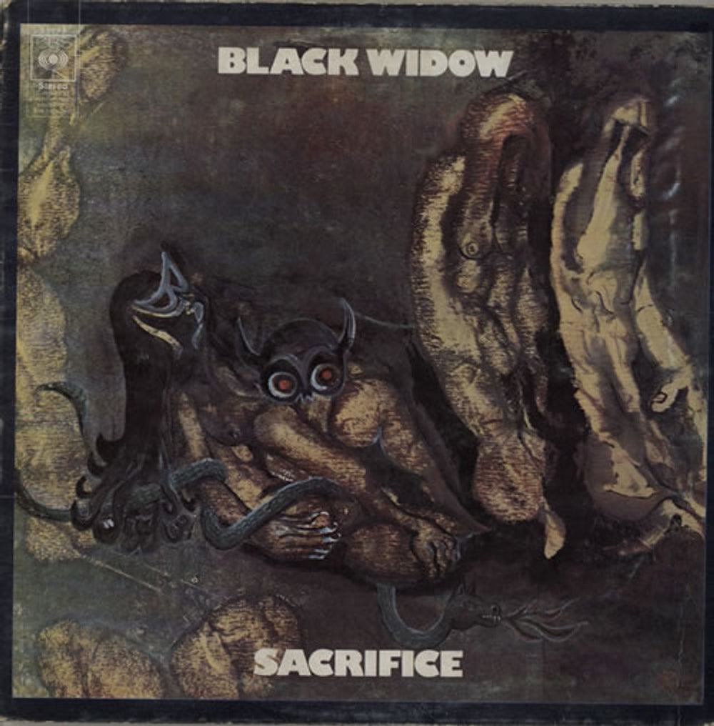 Black Widow Sacrifice - VG UK vinyl LP album (LP record) 63948