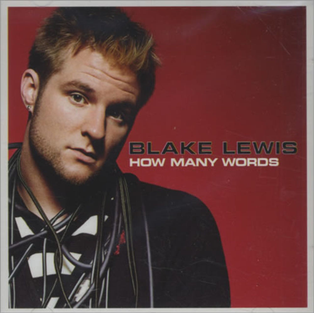 Blake Lewis How Many Words US Promo CD single (CD5 / 5") 88697-28274-2