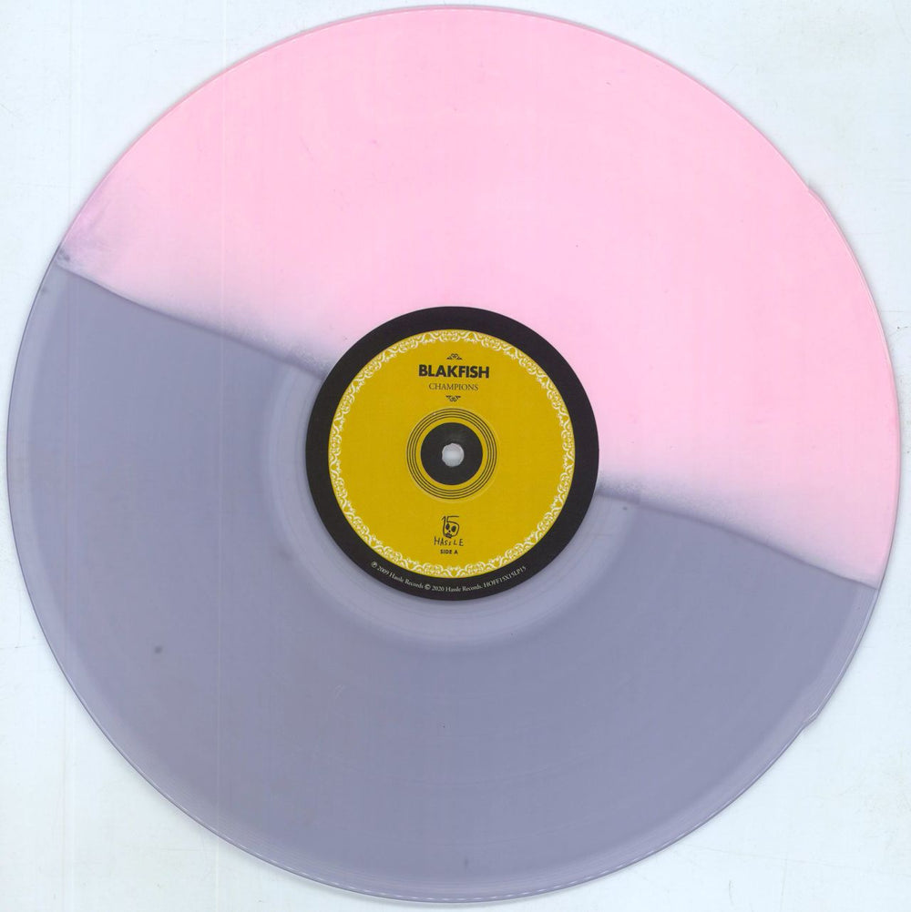 Blakfish Champions - Clear and Pink Vinyl UK vinyl LP album (LP record) 5MOLPCH810554