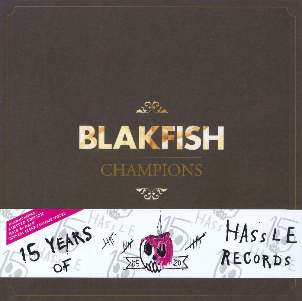 Blakfish Champions - Clear and Pink Vinyl UK vinyl LP album (LP record) HOFF15X15LP15