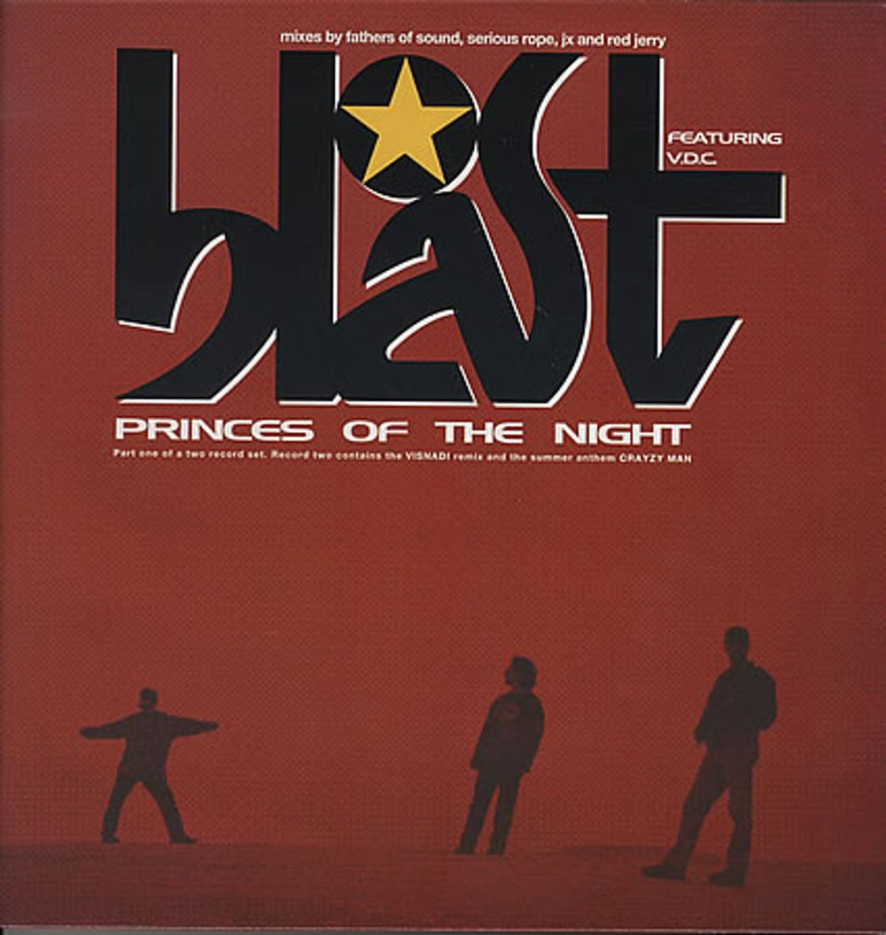 Blast (90s) Princes Of The Night UK Promo 12" vinyl single (12 inch record / Maxi-single) MCST2011