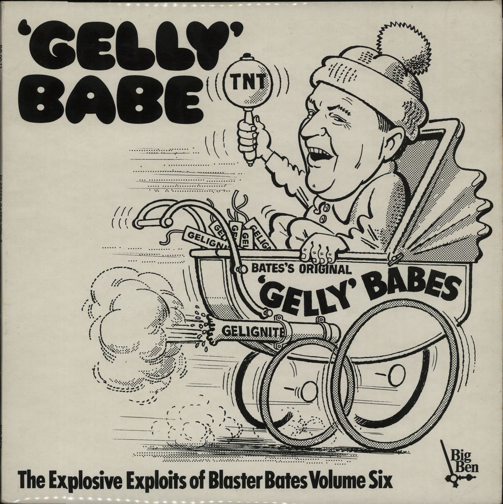 Blaster Bates 'Gelly' Babe UK vinyl LP album (LP record) BB00.11