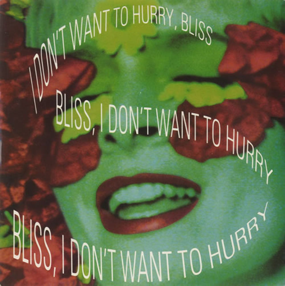 Bliss I Don't Want To Hurry UK 7" vinyl single (7 inch record / 45) R6295