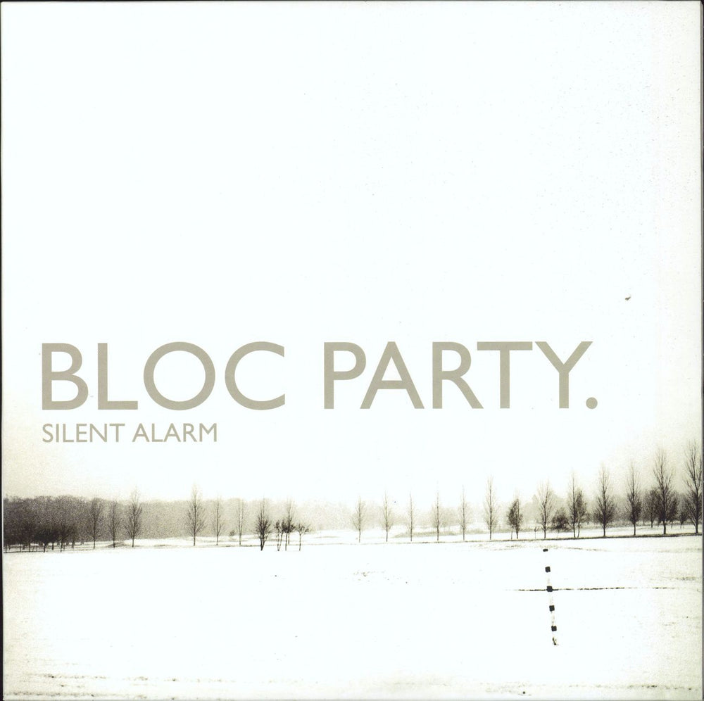 Bloc Party Silent Alarm - 180gm UK vinyl LP album (LP record) 677554-2