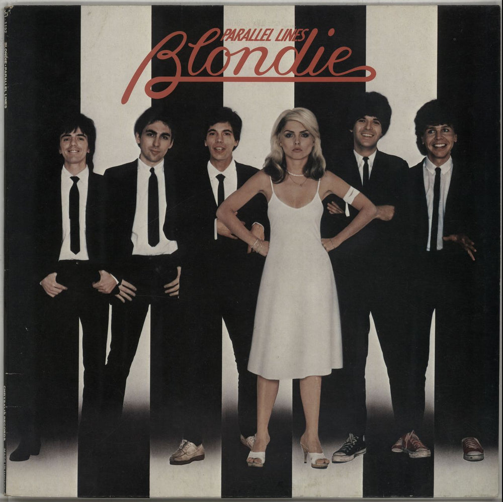 Blondie Parallel Lines - Clear Vinyl Dutch vinyl LP album (LP record) 51-1192