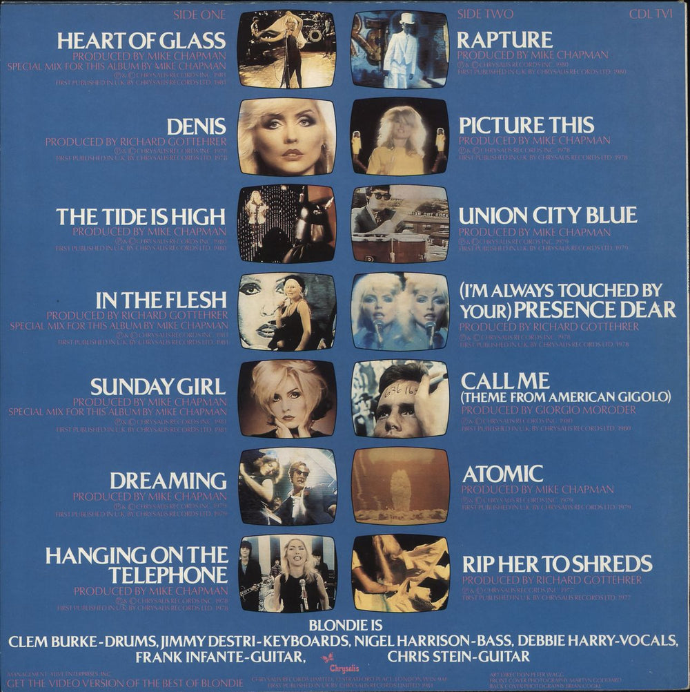 Blondie The Best Of Blondie - 1st - Complete UK vinyl LP album (LP record) 5013136137118