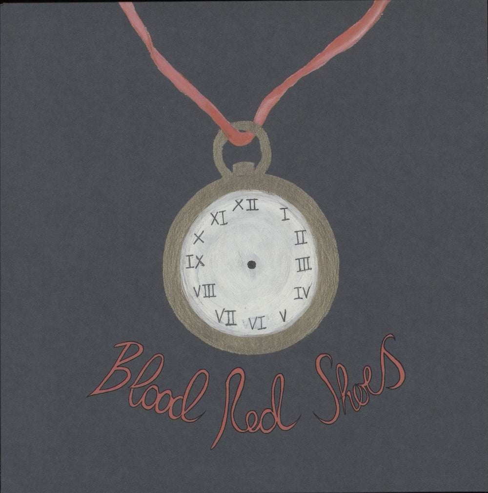 Blood Red Shoes Say Something, Say Something - Dark Grey UK 7" vinyl single (7 inch record / 45) 1763443