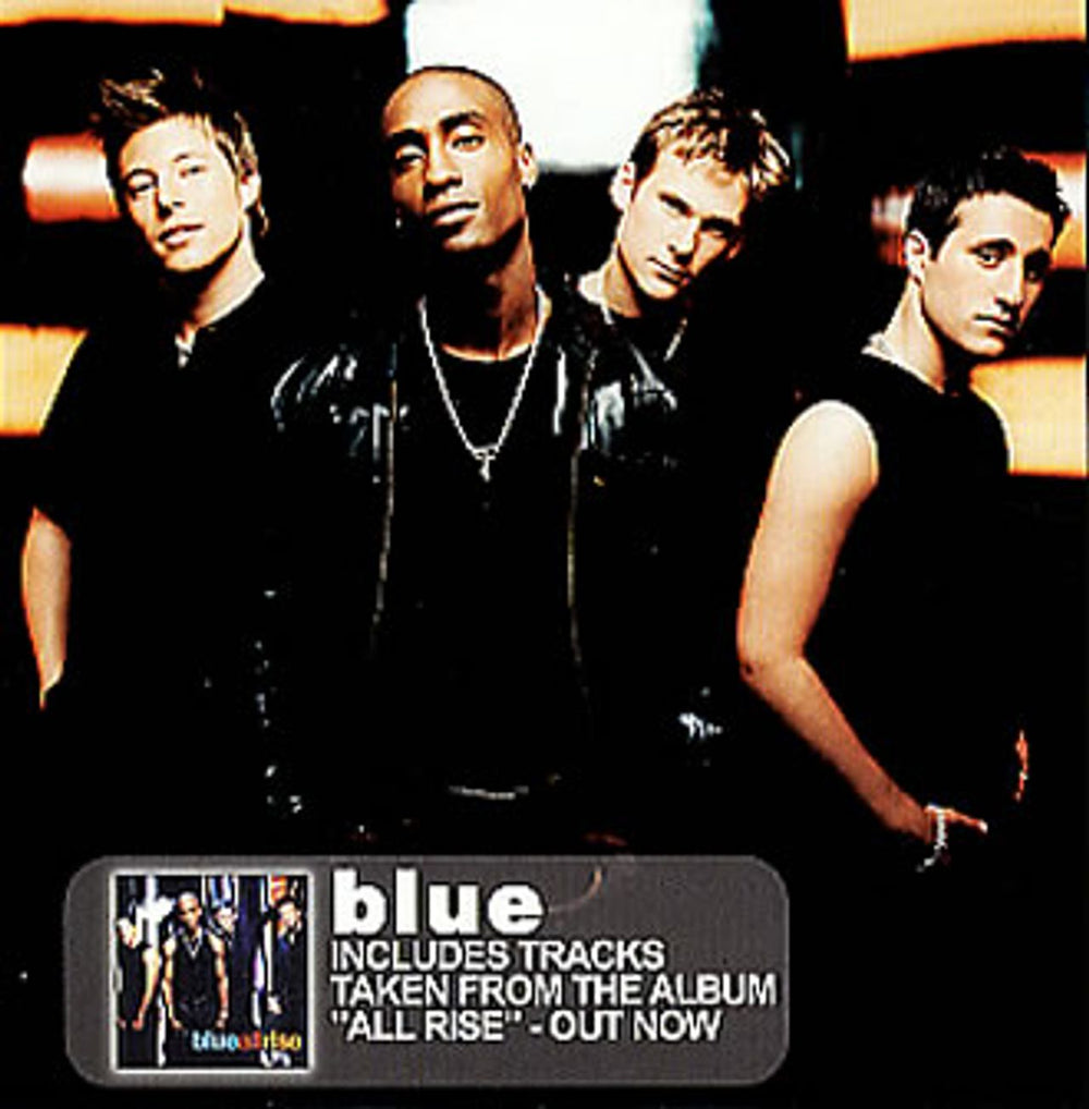 Blue (00s) Exclusive Enhanced Sampler UK Promo CD single (CD5 / 5") BLUE01