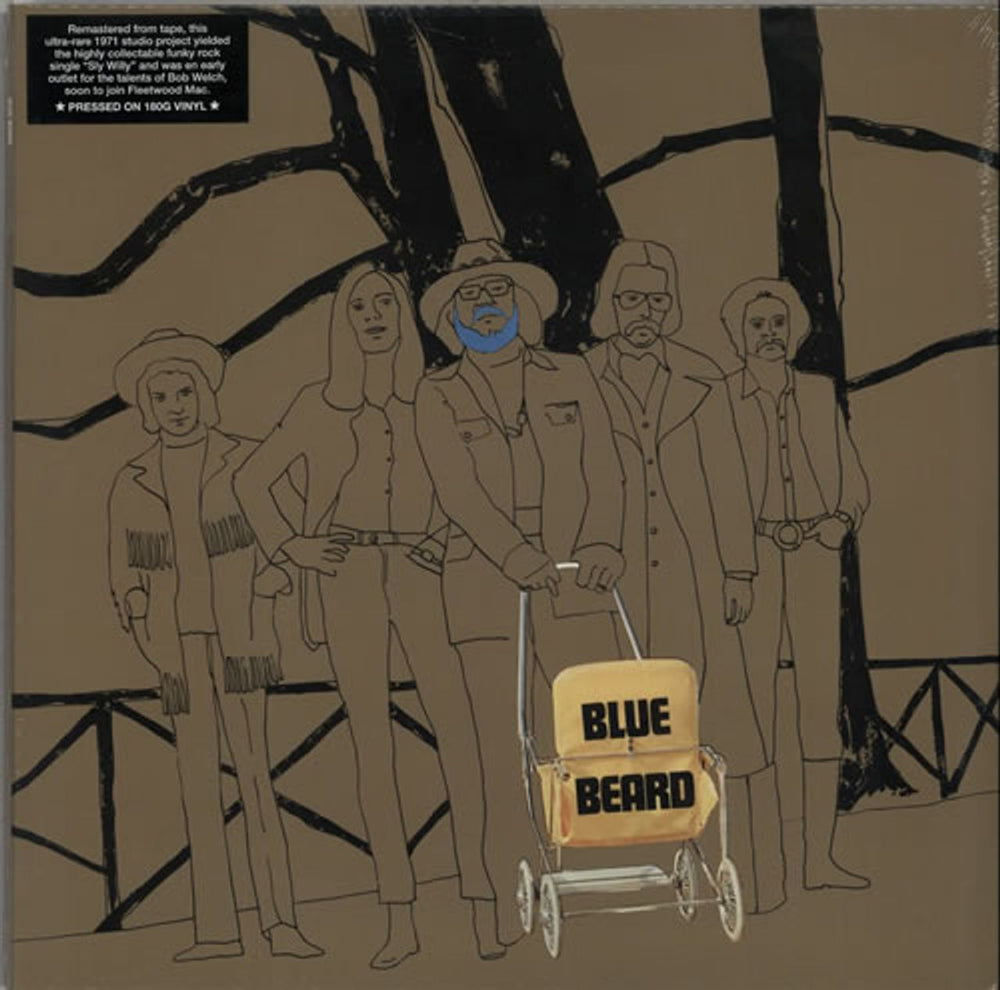 Blue Beard Blue Beard UK vinyl LP album (LP record) SPTYLP003