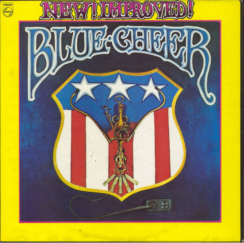 Blue Cheer New! Improved! - EX UK vinyl LP album (LP record) SBL7896