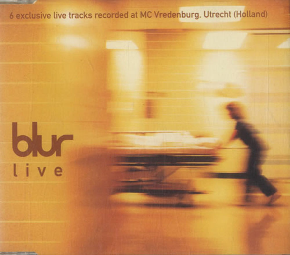 Blur Live Dutch CD single (CD5 / 5") 8212152