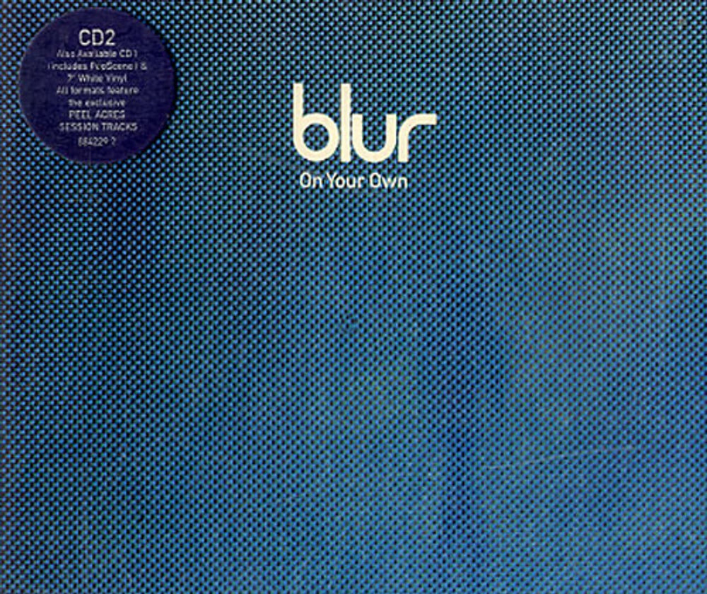 Blur On Your Own - CD1 & 2 UK 2-CD single set (Double CD single) BLR2SON156501