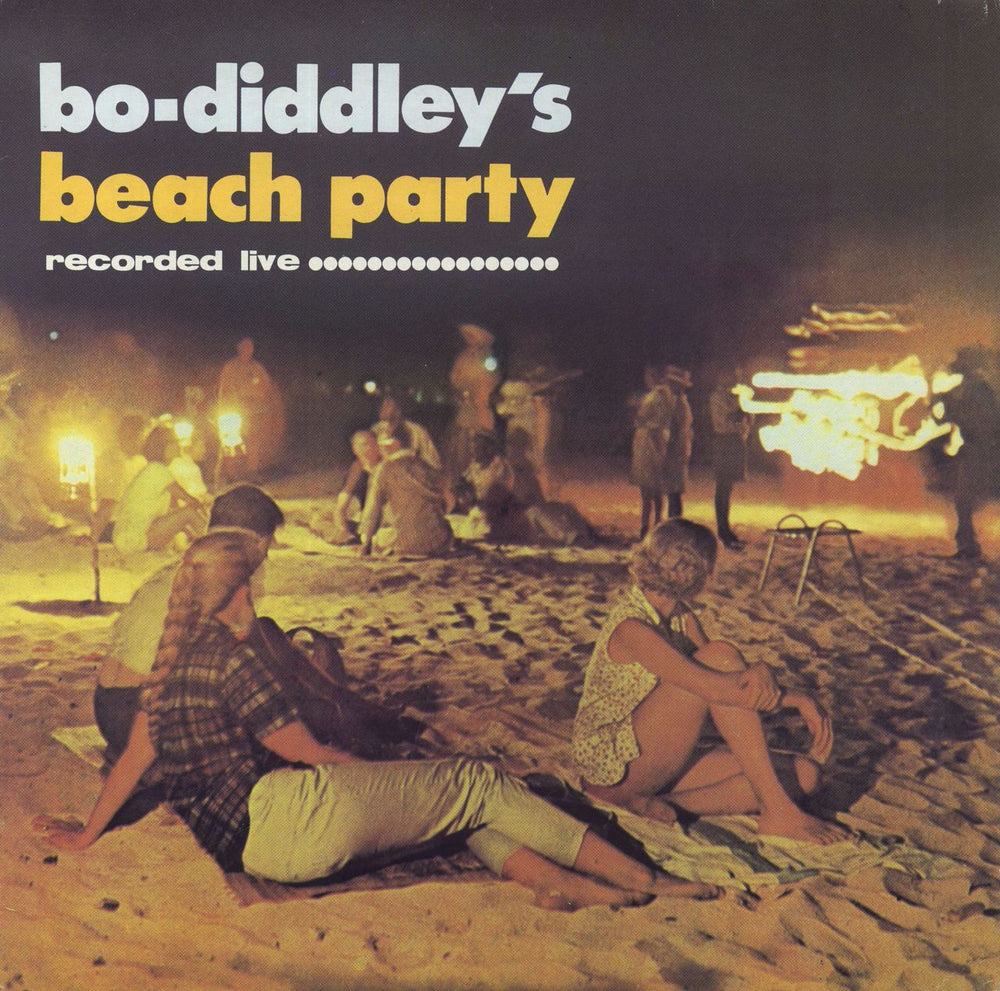 Bo Diddley Bo Diddley's Beach Party Italian vinyl LP album (LP record) GCH8111