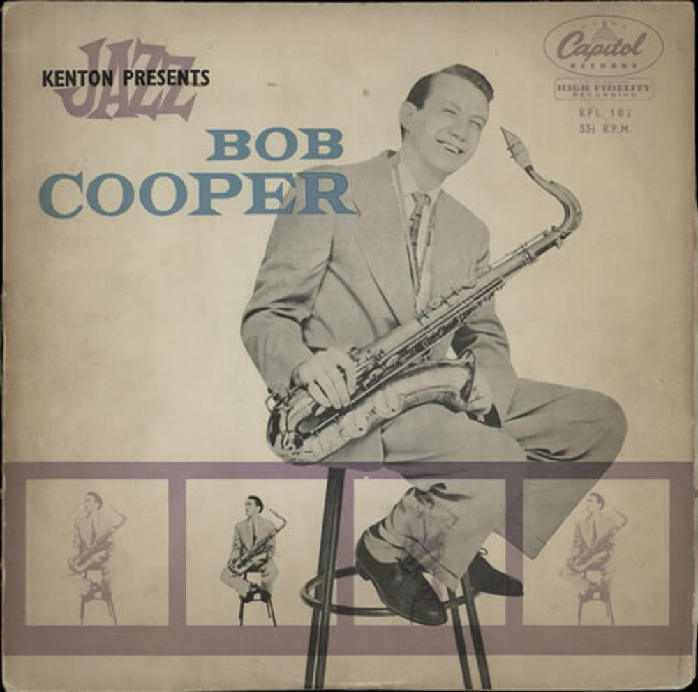 Bob Cooper The Bob Cooper Sextet UK 10" vinyl single (10 inch record) KPL102