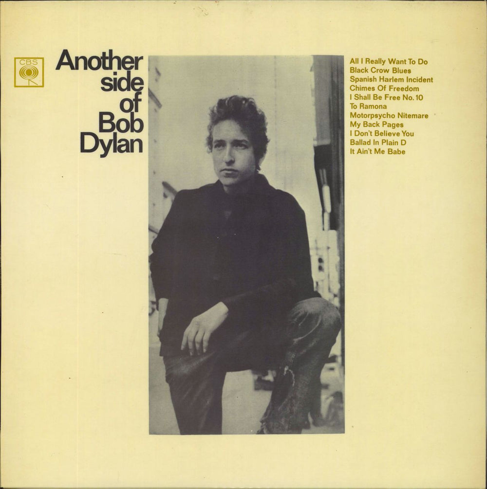 Bob Dylan Another Side Of Bob Dylan - Late 60s - WOS/L UK vinyl LP album (LP record) 62429