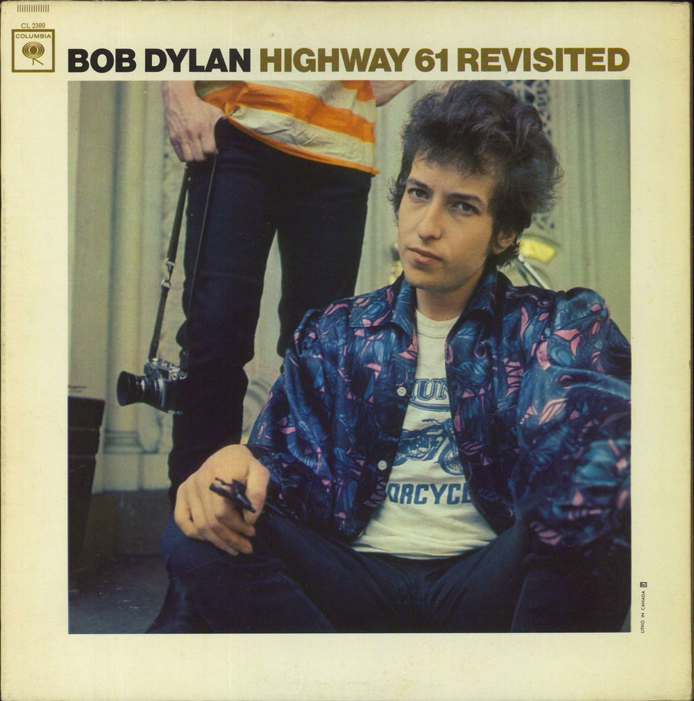 Bob Dylan Highway 61 Revisited Canadian vinyl LP album (LP record) CL2389