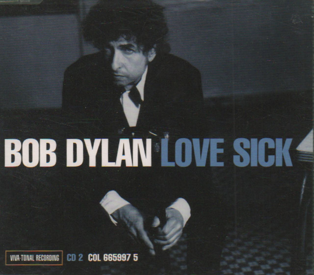 Bob Dylan Love Sick - Parts 1 & 2 Austrian 2-CD single set (Double CD single) 6659972/5