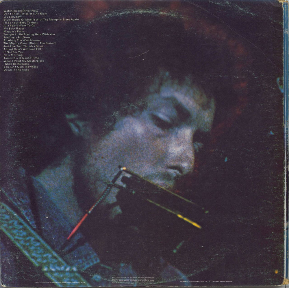 Bob Dylan More Bob Dylan Greatest Hits - 1st - VG UK 2-LP vinyl record set (Double LP Album)