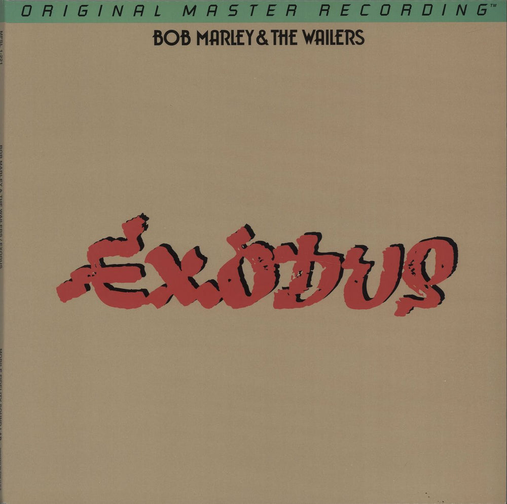 Bob Marley & The Wailers Exodus - 200gm US vinyl LP album (LP record) MFSL1-221