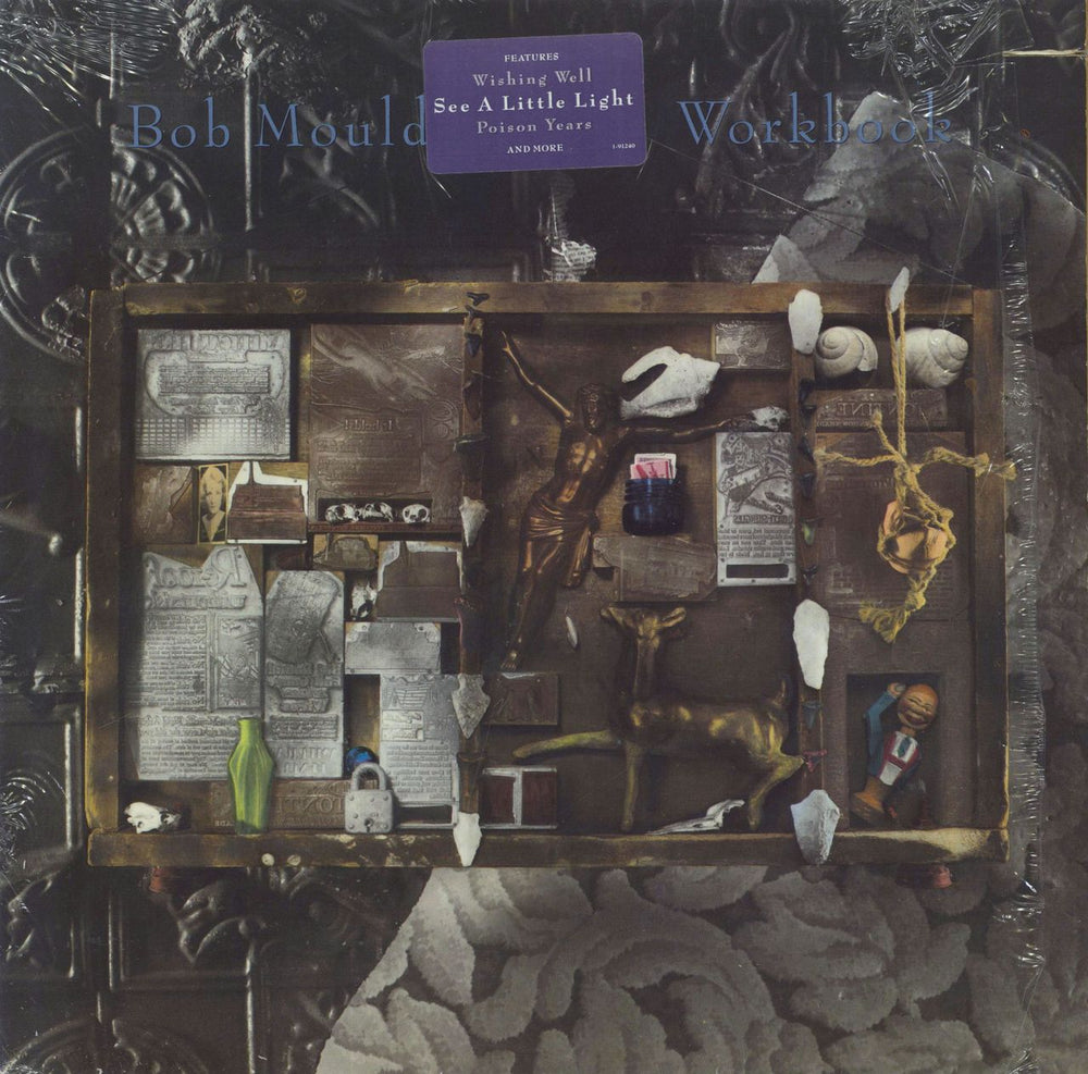 Bob Mould Workbook US vinyl LP album (LP record) 1-91240