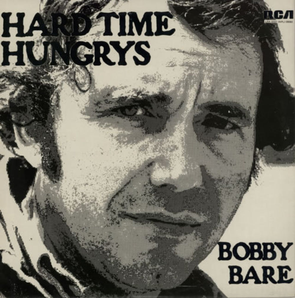 Bobby Bare Hard Time Hungrys UK vinyl LP album (LP record) LSA3231