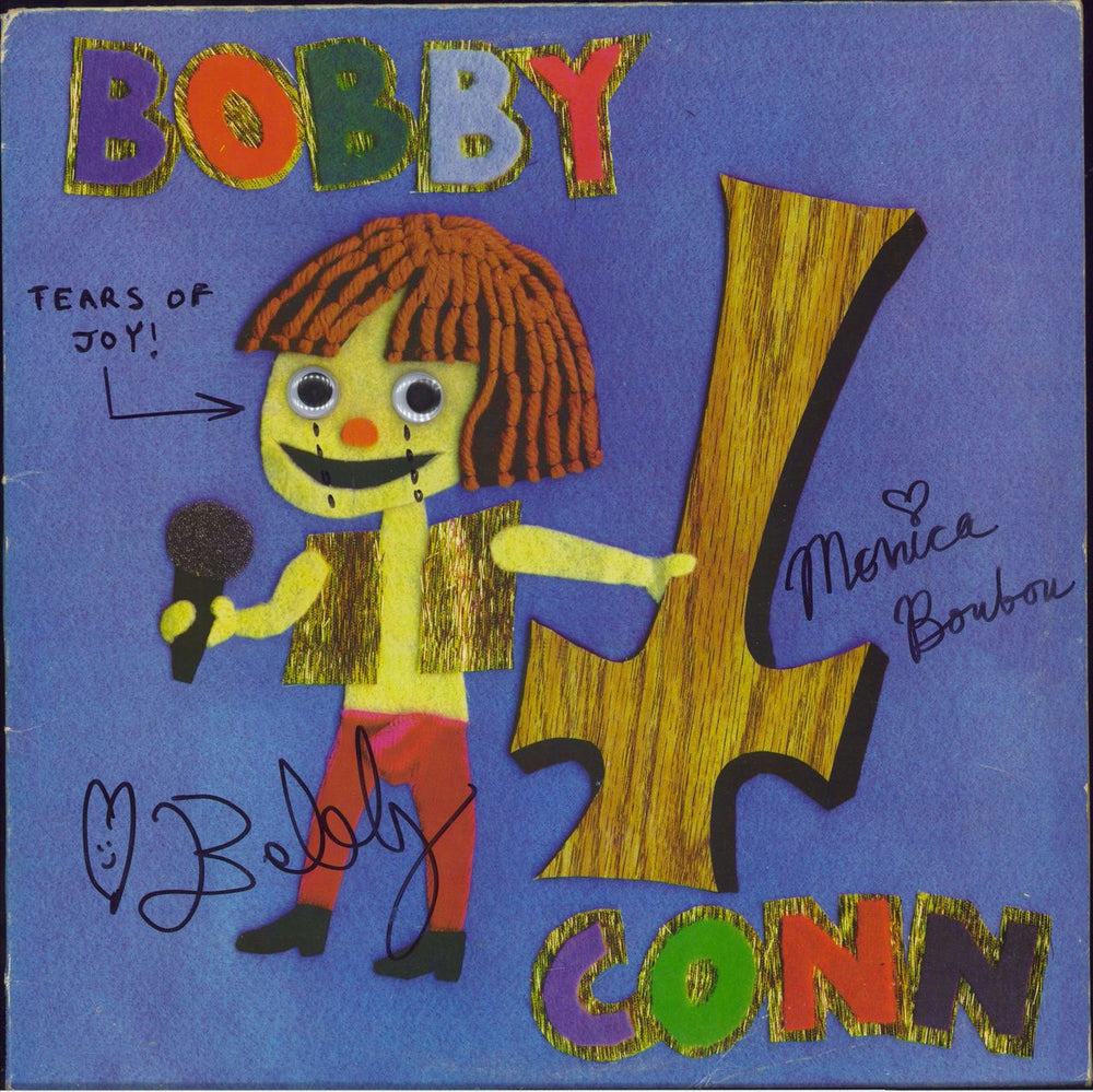 Bobby Conn Bobby Conn - Autographed US vinyl LP album (LP record) TRUCK302LP