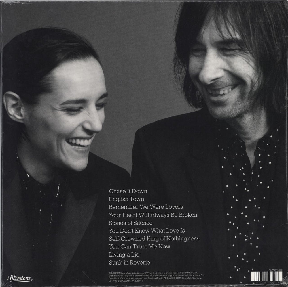 Bobby Gillespie & Jehnny Beth Utopian Ashes - Sealed UK vinyl LP album (LP record) 194398761916