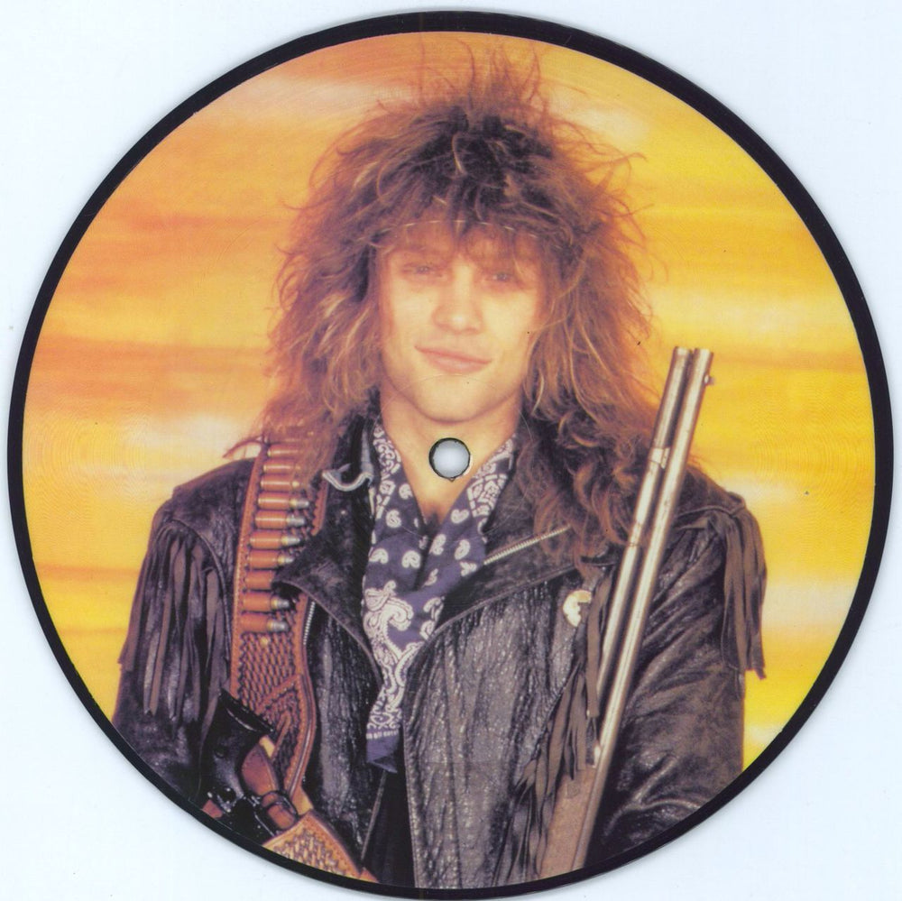 Bon Jovi Bon Jovi Interview UK 7" vinyl picture disc (7 inch picture disc single)