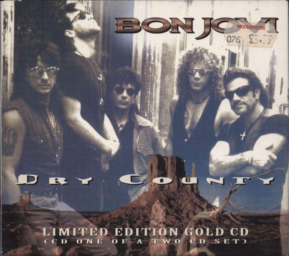 Bon Jovi Dry County - Part 1 UK CD single (CD5 / 5") JOVBX13