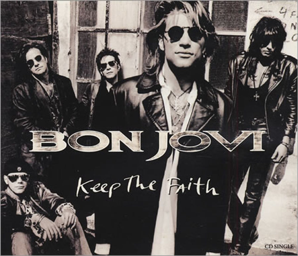 Bon Jovi Keep The Faith UK CD single (CD5 / 5") JOVCD8