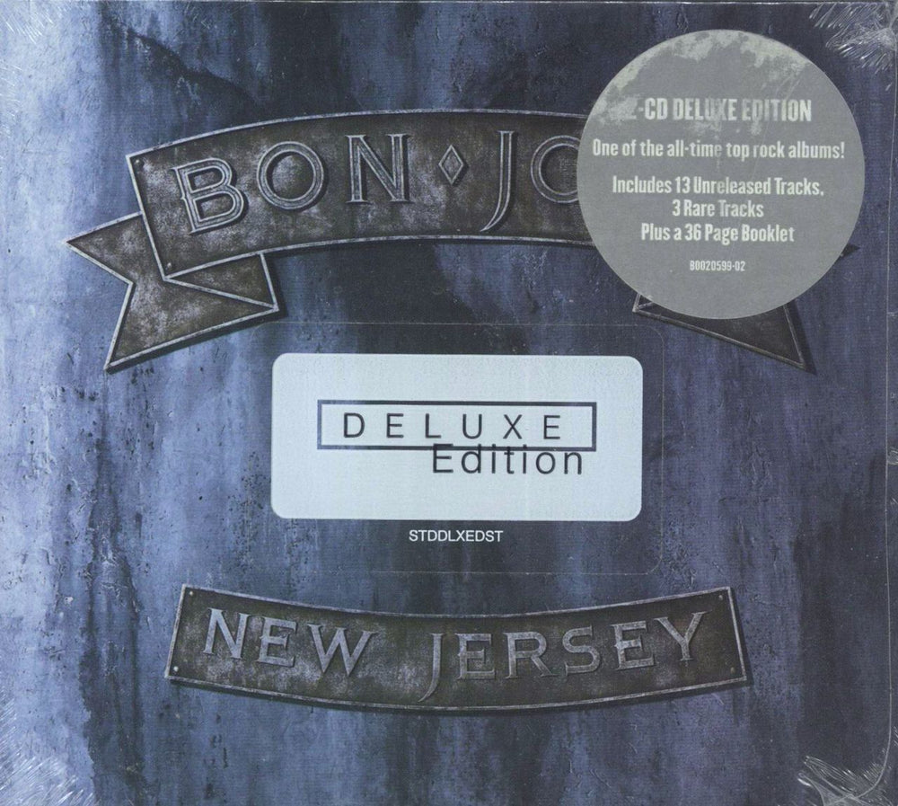 Bon Jovi New Jersey - 30th Anniversary Edition - Sealed UK 2 CD album set (Double CD) 3780761