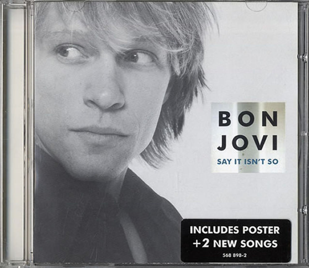 Bon Jovi Say It Isn't So UK 2-CD single set (Double CD single) 5688972/82