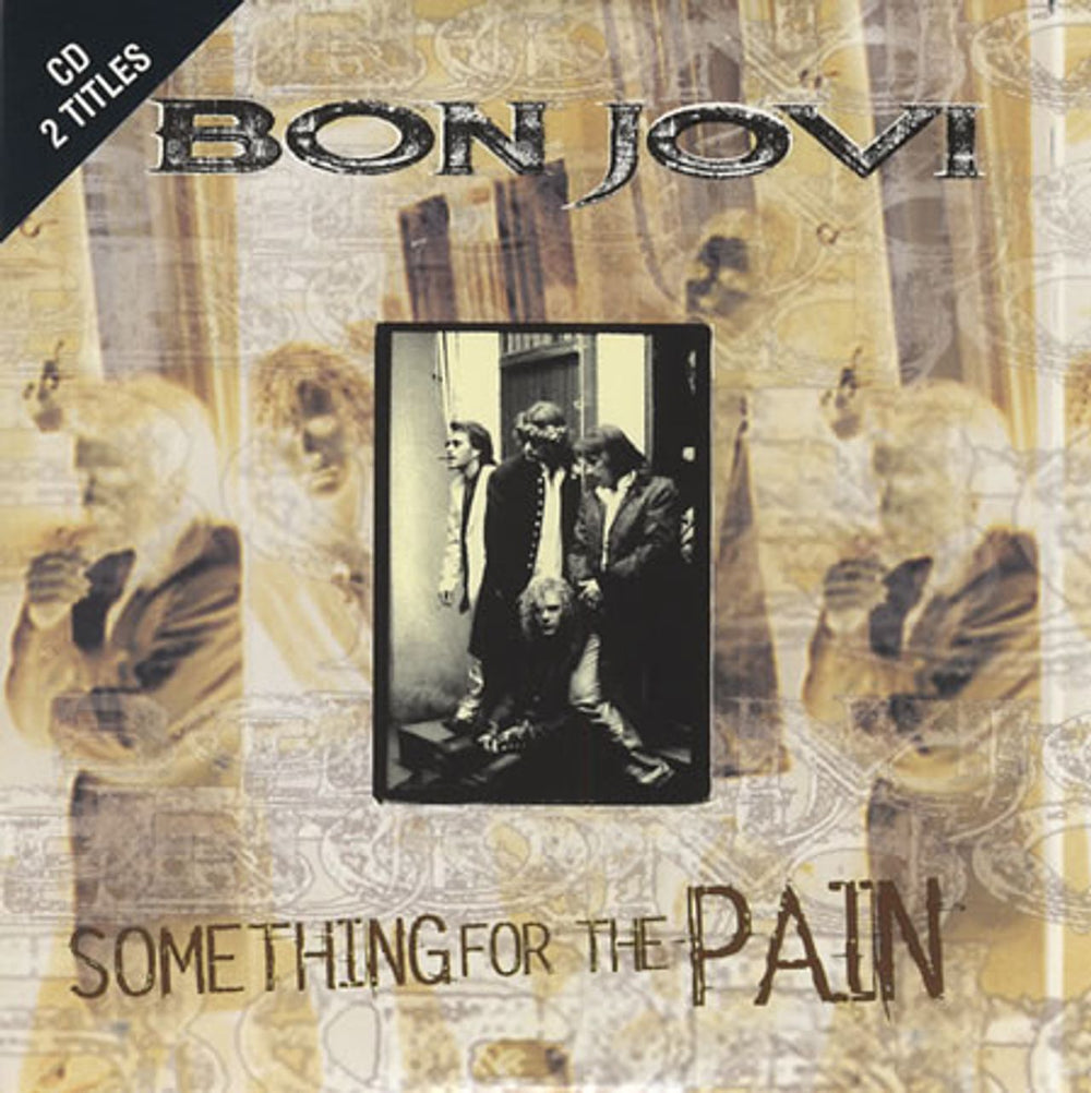 Bon Jovi Something For The Pain German CD single (CD5 / 5") 852234-2