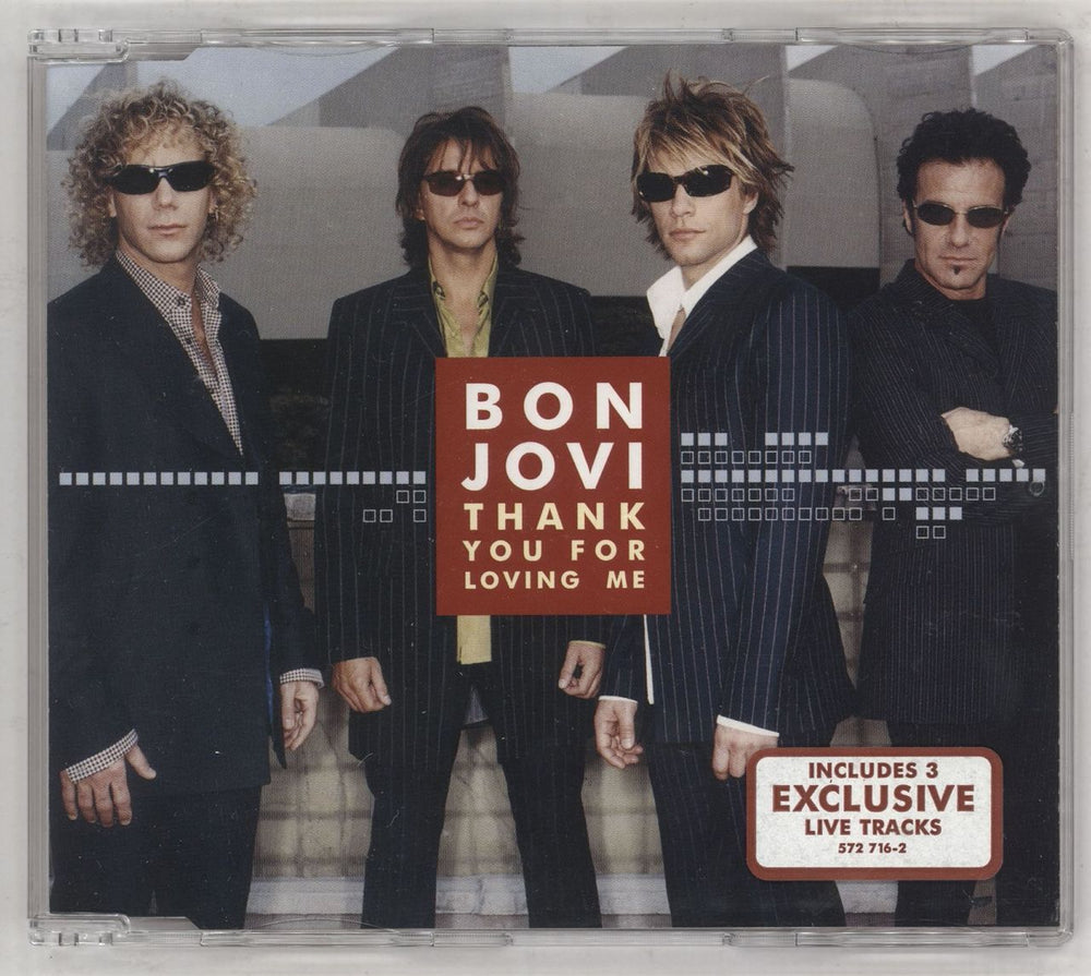 Bon Jovi Thank You For Loving Me German CD single (CD5 / 5") 572716-2