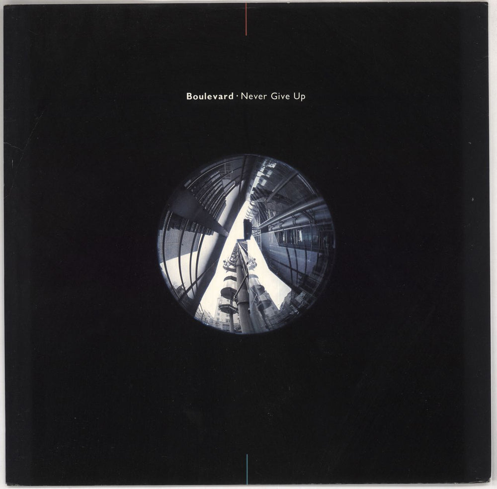 Boulevard Never Give Up UK 12" vinyl single (12 inch record / Maxi-single) MCAT1326