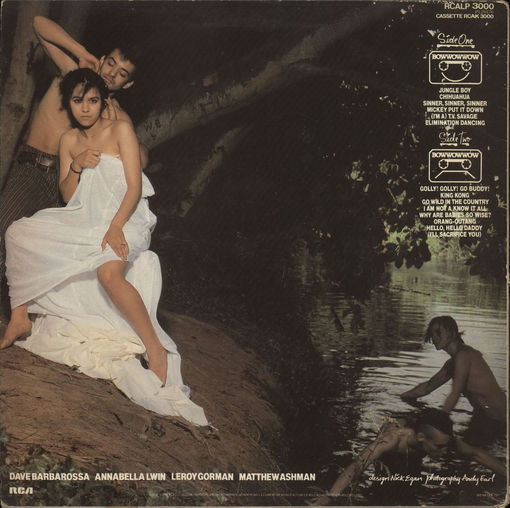 Bow Wow Wow See Jungle! See Jungle! - [a] UK vinyl LP album (LP record)