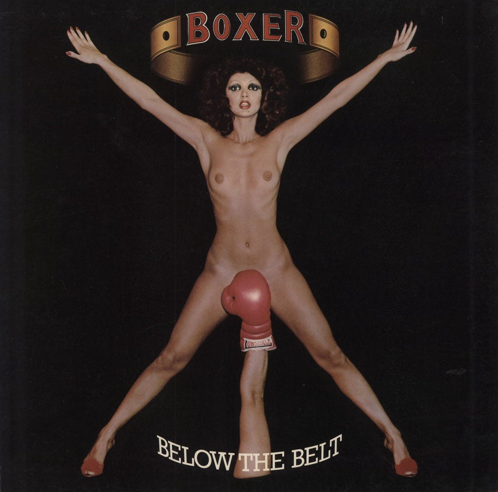 Boxer Below The Belt - 2nd UK vinyl LP album (LP record) V2049