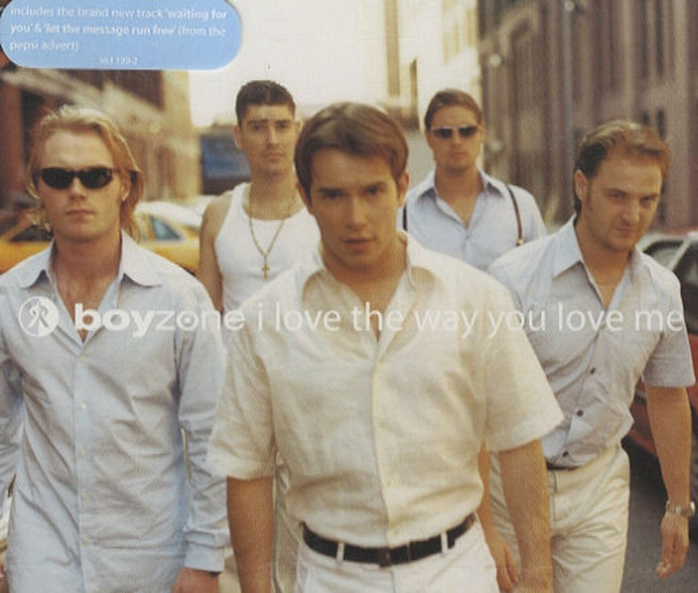 Boyzone I Love The Way You Love Me UK CD single (CD5 / 5") 563199-2