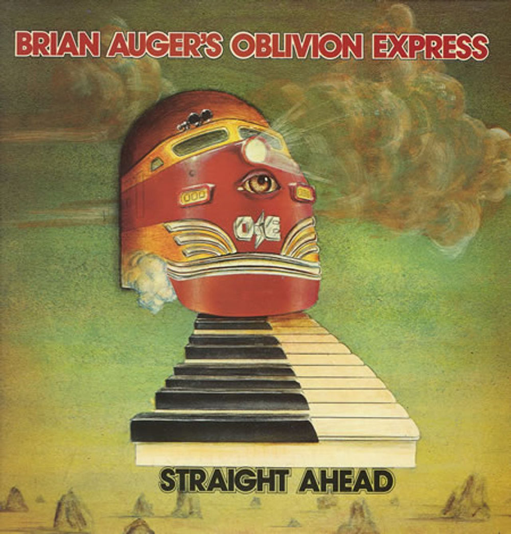 Brian Auger Straight Ahead UK vinyl LP album (LP record) CBS80058